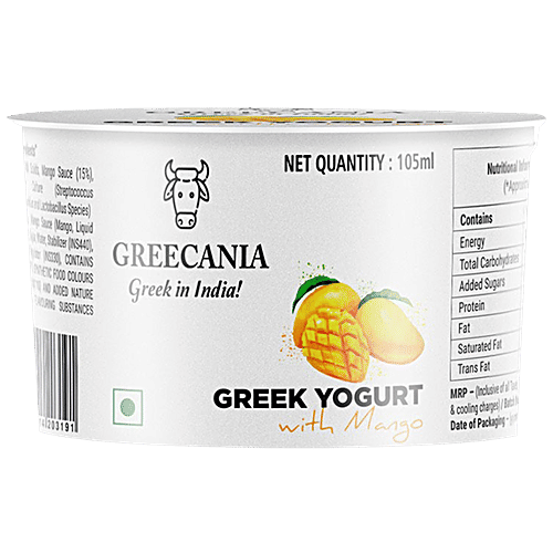 Buy Greecania Greek Yogurt Mango Online at Best Price of Rs 70