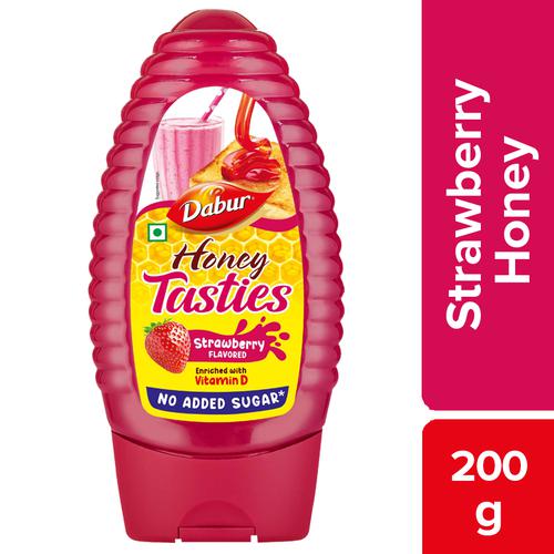 Dabur Honey Tasties - Strawberry, 200 g  