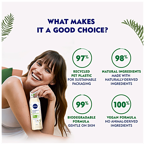 Buy Nivea Naturally Good Shower Gel With Orange Blossom & Oil, No