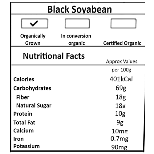 Swabhiman33 Black Soyabean, 1 kg  