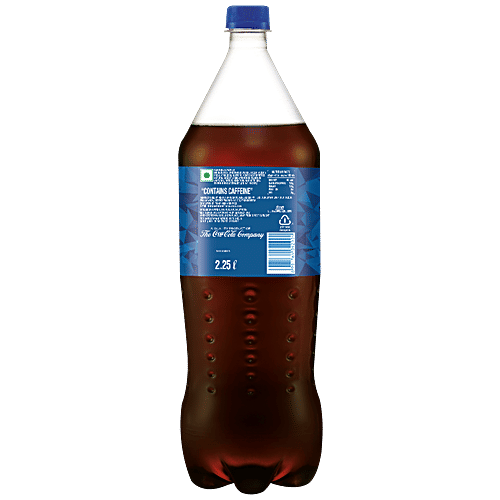 Thums Up Soft Drink, 2.25 L Bottle Contains Caffeine, Refreshing Drink