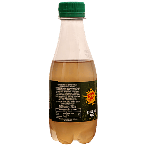 Fresca Fruit Drink - Hazam Jeera Soda With Apple Juice, 200 ml  
