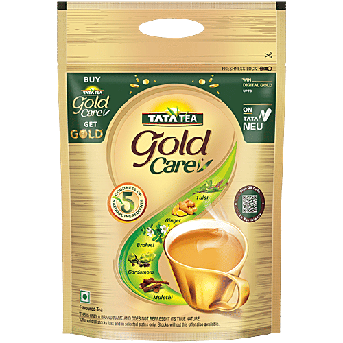 Tata Tea Gold Care Care Goodness Of 5 Natural Ingredients, 1 kg  