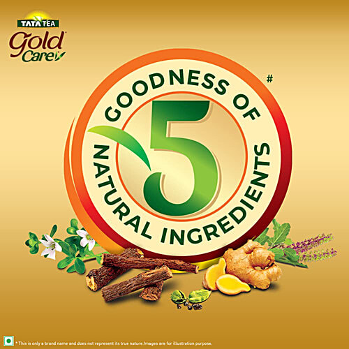 Tata Tea Gold Care Care Goodness Of 5 Natural Ingredients, 1 kg  