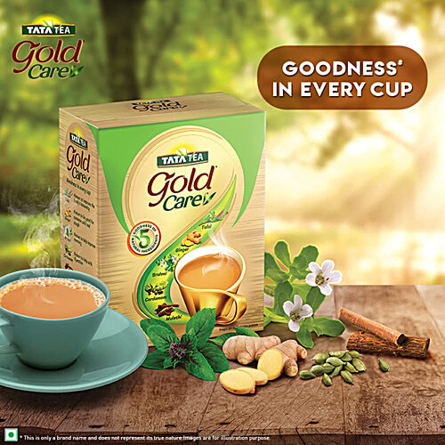 Tata Tea Gold Care Care Goodness Of 5 Natural Ingredients, 1 kg  