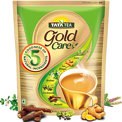 Tata Tea Gold Care Care Goodness Of 5 Natural Ingredients, 1 kg  