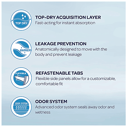 Abena Abri-Form Adult Diapers - Size L1, Premium Absorbent & Odour Control, 26 pcs