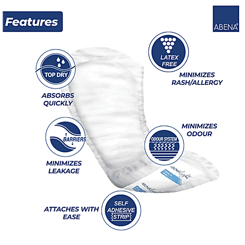 Buy Abena Light Bladder Protection Pads Extra, 3, Absorbs Quickly