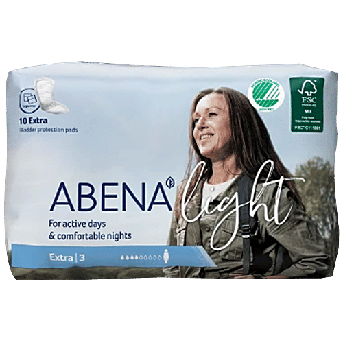 Buy Abena Light Bladder Protection Pads Extra, 3, Absorbs Quickly