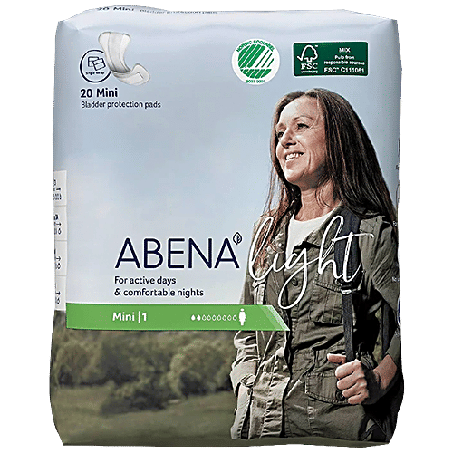 Buy Abena Light Bladder Protection Pads Mini, Absorbs Quickly