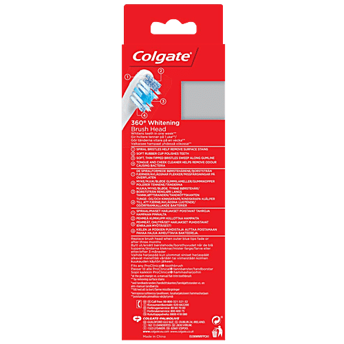 Colgate ProClinical Electric Toothbrush Replacement Heads - Fits All Colgate ProClinical, 4 pcs  