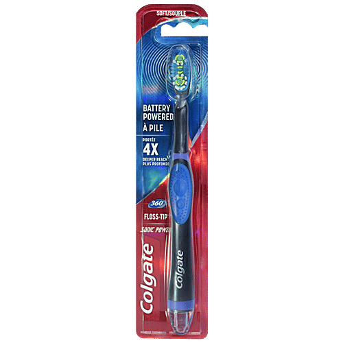 Buy Colgate 360 Sonic Electric Toothbrush Floss Tip Bristles Online at Best Price of Rs 799