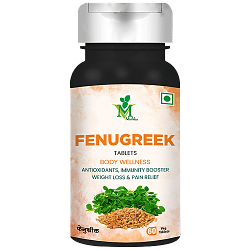 Buy Mintveda Fenugreek Vegetarian Tablets Immunity Booster, Weight Loss Online at Best Price