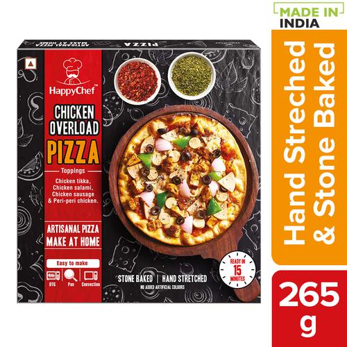 HappyChef Chicken Overload Pizza, 265 g  
