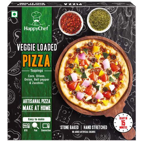 HappyChef Veg Loaded Pizza, 230 g  