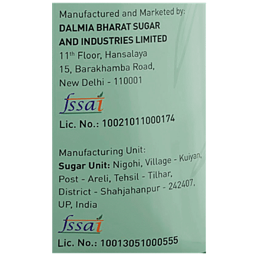 Dalmia Utsav White Crystal Sugar - Sulphur Free, High Quality, 1 kg  