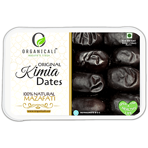 Buy ORGANICALI Original Kimia Dates 100 Natural Mazafati Online at