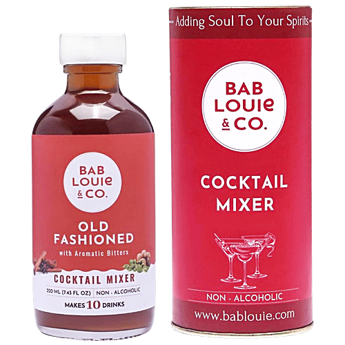 Buy Bab Louie & Co. Old Fashioned Cocktail Mixer Online at Best Price of Rs 699 bigbasket