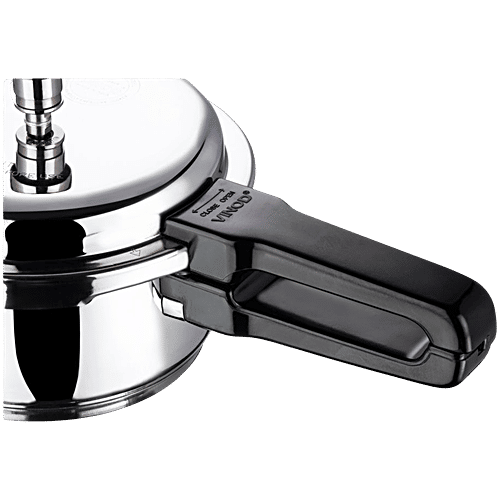 Vinod Stainless Steel Outer Lid Pressure Cooker - Induction Base, 2 L  