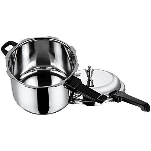 Vinod Stainless Steel Outer Lid Pressure Cooker - Induction Base, 7 L  