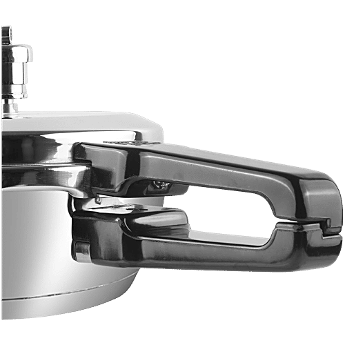 Vinod Stainless Steel Outer Lid Pressure Cooker/Pan - Induction Base, 4.5 L  
