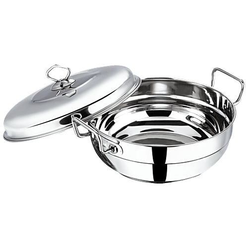 Buy Vinod Deluxe Stainless Steel Multi Kadai Induction Base, 7