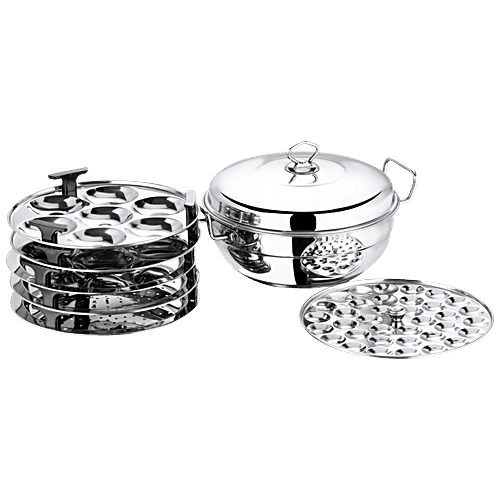 Buy Vinod Stainless Steel Deluxe Multi Kadai Induction Friendly, 7