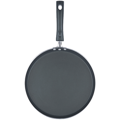 Vinod Vinod Aluminium Non-Stick Tawa - 30 cm, 3 mm, Bakelite Handle, Zest, 1 pc  