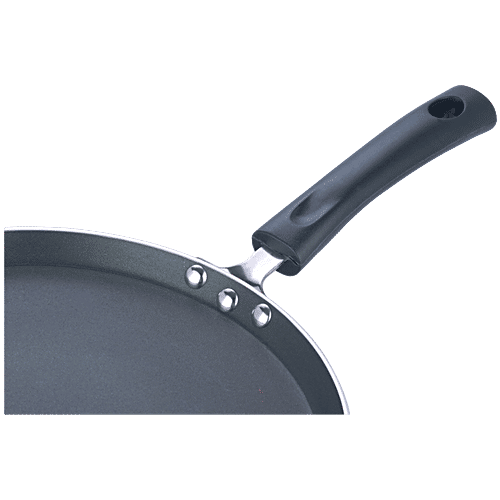Vinod Vinod Aluminium Non-Stick Tawa - 30 cm, 3 mm, Bakelite Handle, Zest, 1 pc  