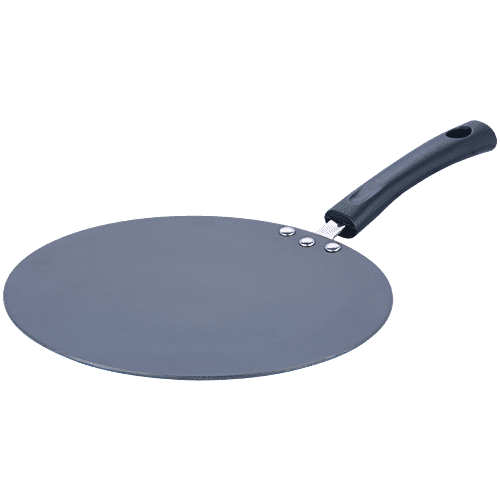 Vinod Zest Aluminium Non-Stick Concave/Chapati Tawa - 3 Layer Coating, 26.5 cm, 3 mm, 1 pc