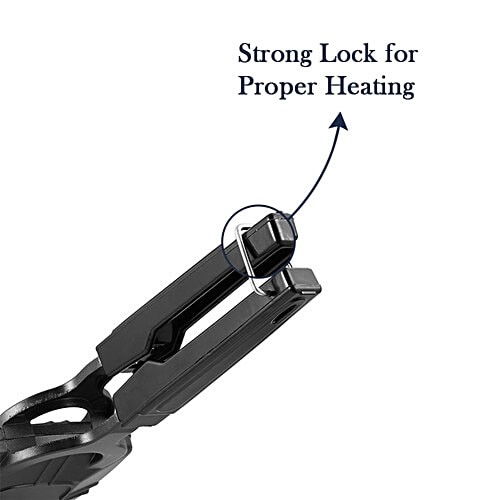 Vinod Zest Non-Stick Aluminium Sandwich Gas Toaster - 11.5 cm, Thickness 2.5 mm, 1 pc