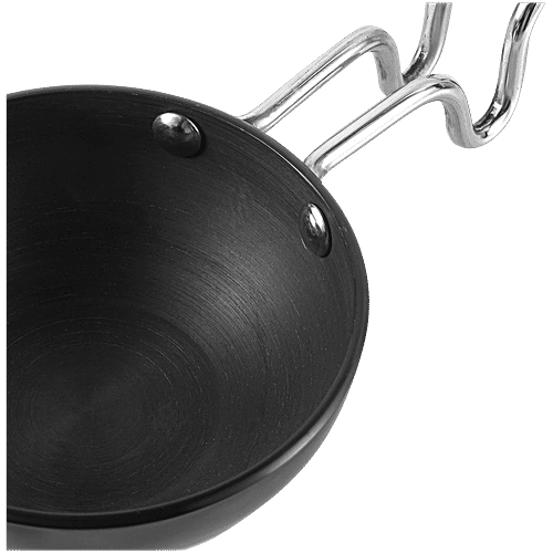 Vinod Aluminium Tadka Pan - 10.8 cm, Backlite Handle, 1 pc  