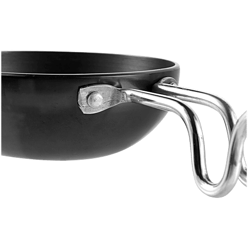 Vinod Aluminium Tadka Pan - 10.8 cm, Backlite Handle, 1 pc  