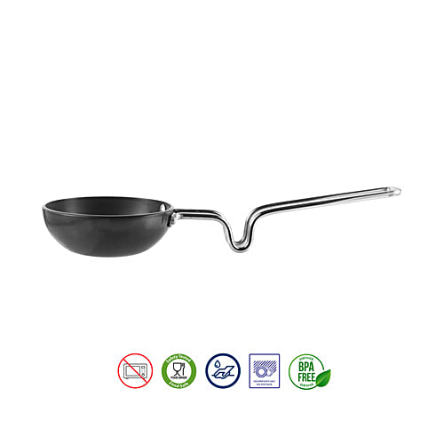 Vinod Aluminium Tadka Pan - 10.8 cm, Backlite Handle, 1 pc  