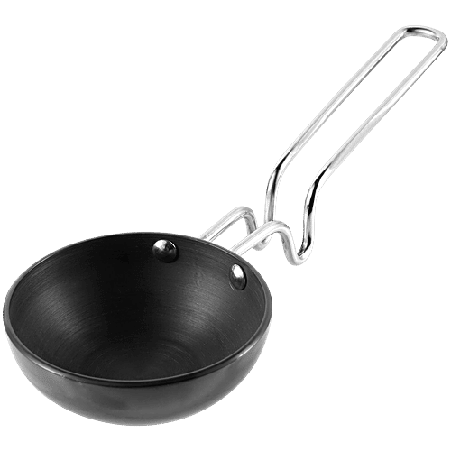 Vinod Aluminium Tadka Pan - 10.8 cm, Backlite Handle, 1 pc  