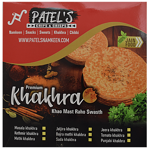 Buy Patel's Chips and Crisps Methi Khakhra Premium Online at Best
