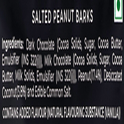 Buy Smoor Salted Peanut Barks With Dark & Milk Chocolate, Rich In
