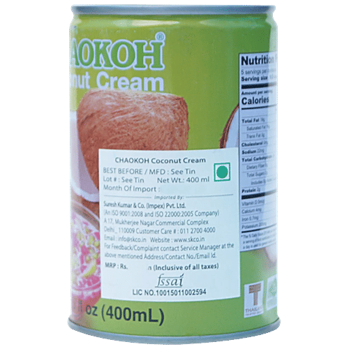Buy Chaokoh Coconut Cream Healthy & Tasty Online at Best Price of Rs