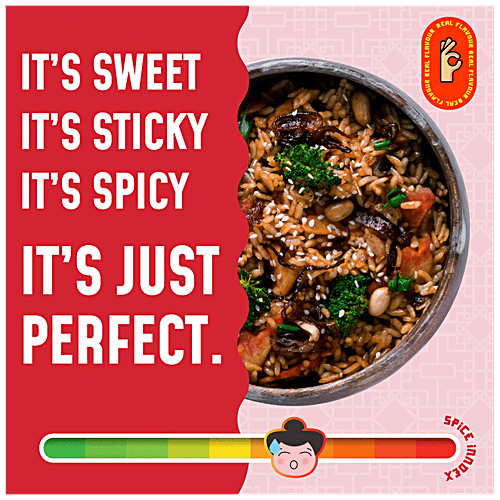 MasterChow Delhi Belly Stir Fry Sauce - Sweet & Spicy, Aromatic, Rich Flavour, 220 g  