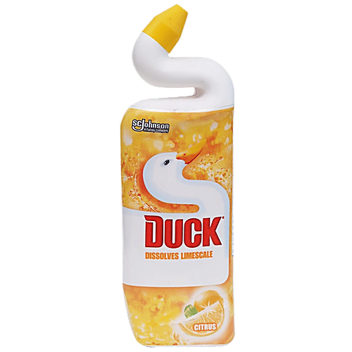 Buy Duck Toilet Cleaner Liquid Citrus, Dissolves Limescale, Removes