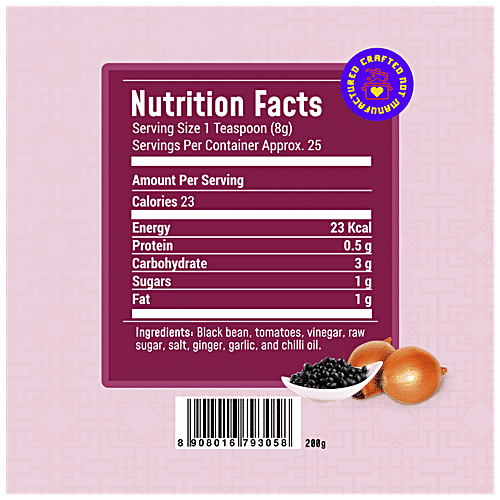 MasterChow Black Bean Dip - Chili Chinese, Ready To Eat, Savoury, Spicy, Flavourful, 200 g  