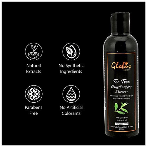 Buy Globus Naturals Tea Tree Daily Purifying Shampoo For Dandruff