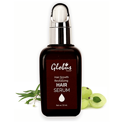 Buy Globus Naturals Hair Growth & Revitalizing Hair Serum Strengthens