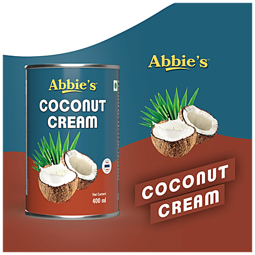 Abbies Coconut Cream - Healthy & Tasty, 400 ml  