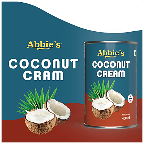 Abbies Coconut Cream - Healthy & Tasty, 400 ml  