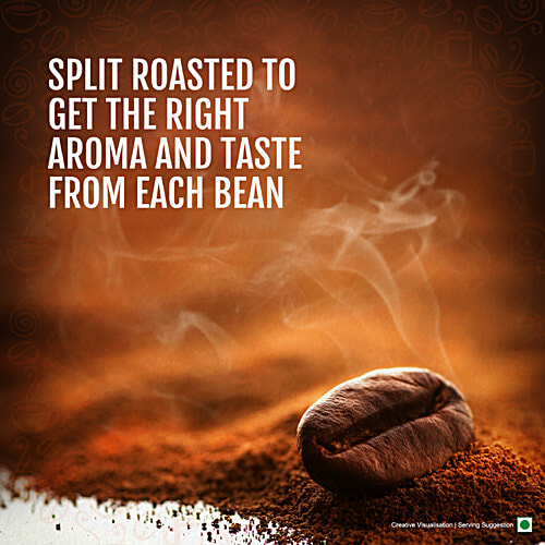 Sunbean Strong Instant Coffee Powder, 500 g Pouch Pure Instant Coffee, Strong Aroma And Flavour