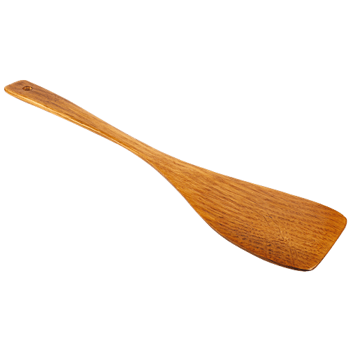 DP Wooden Cooking Spatula - Wood Turner, Spoons, Scraper, 2 pcs  