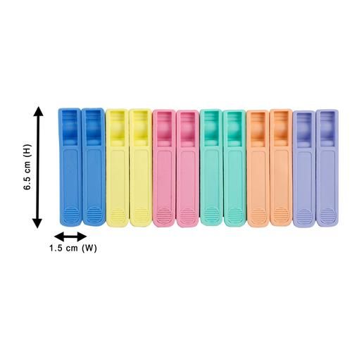 Buy DP Plastic Hanging Cloth Clips - Xylo, Assorted Colour Online at ...