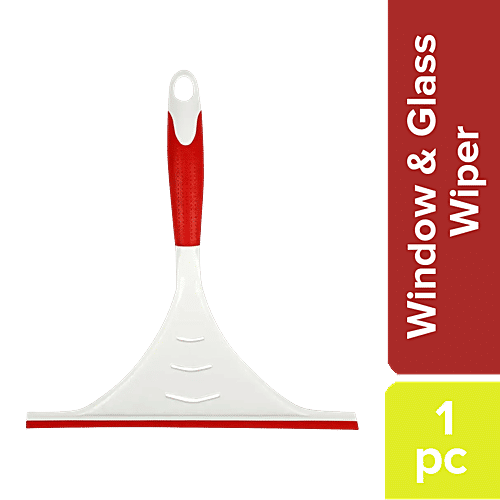 Buy Liao Window & Glass Wiper Plastic Frame With Rubber Blade, For