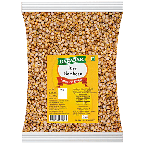 Danaram Diet Namkeen - Roasted Bajra, 150 g  